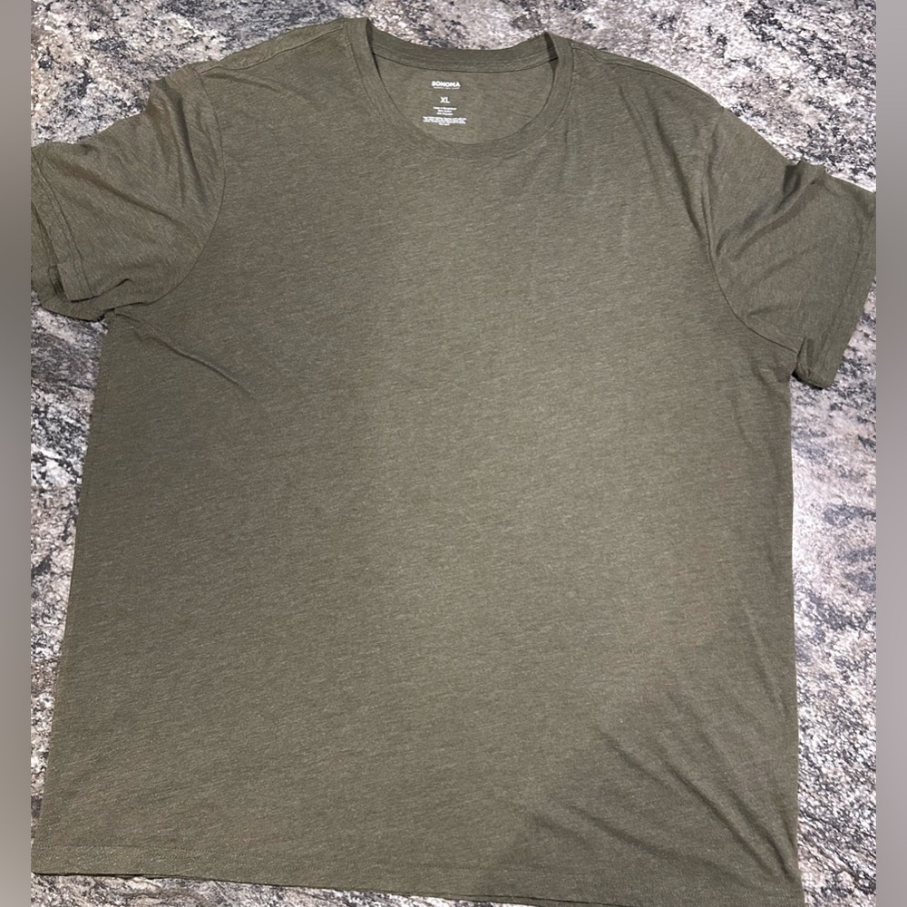 Men's XL Sonoma Olive Green T-Shirt
